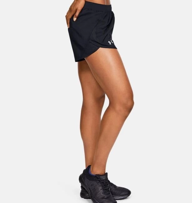 Short Under Armour Mid Rise - feminino - cinza