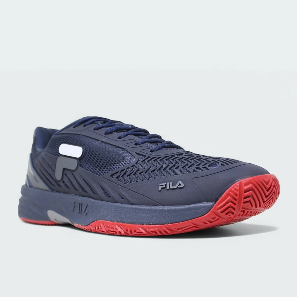 Tenis Fila Arcade Low - masculino - branco e preto