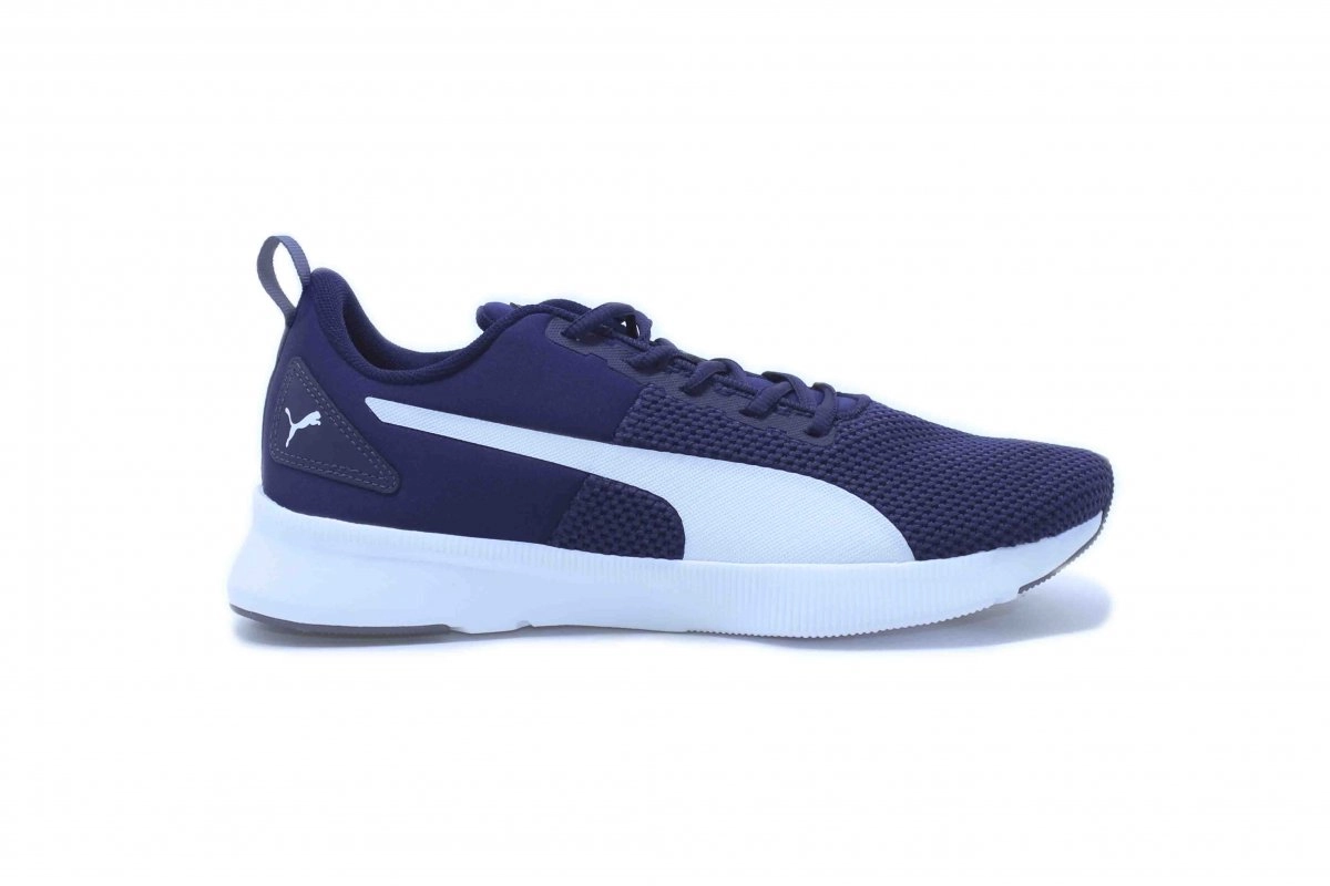 Tenis Puma Flyer Runner infantil - feminino - vinho e branco