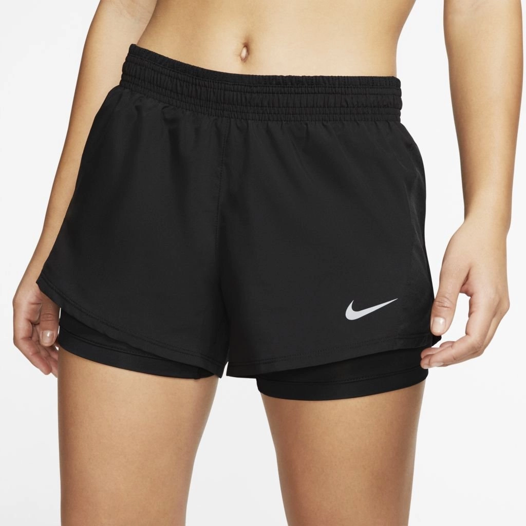 Short Nike 10k 2in1 - feminino - preto | Kenpo Sports