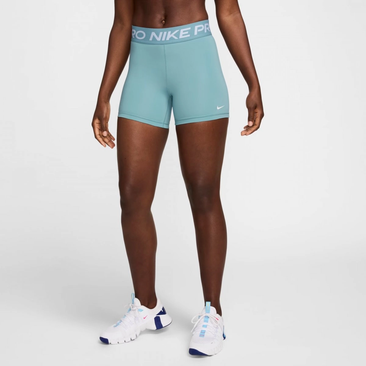 Short Nike Pro 365 Feminino Shorts Azul | Kenpo Sports