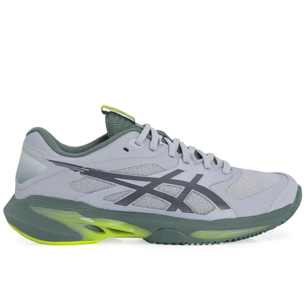 Tênis Asics Solution Speed FF Clay Masculino Saibro Cinza Verde