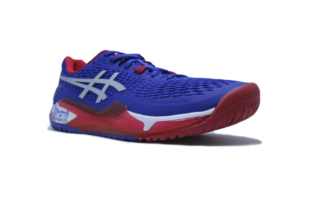 tênis asics gel resolution 9 limited edition masculino azul