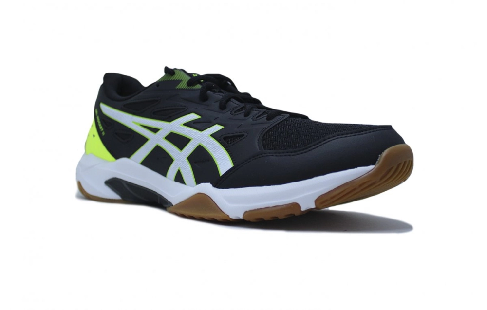 Tenis Asics Gel Rocket 11 - masculino - preto e branco | Kenpo Sports