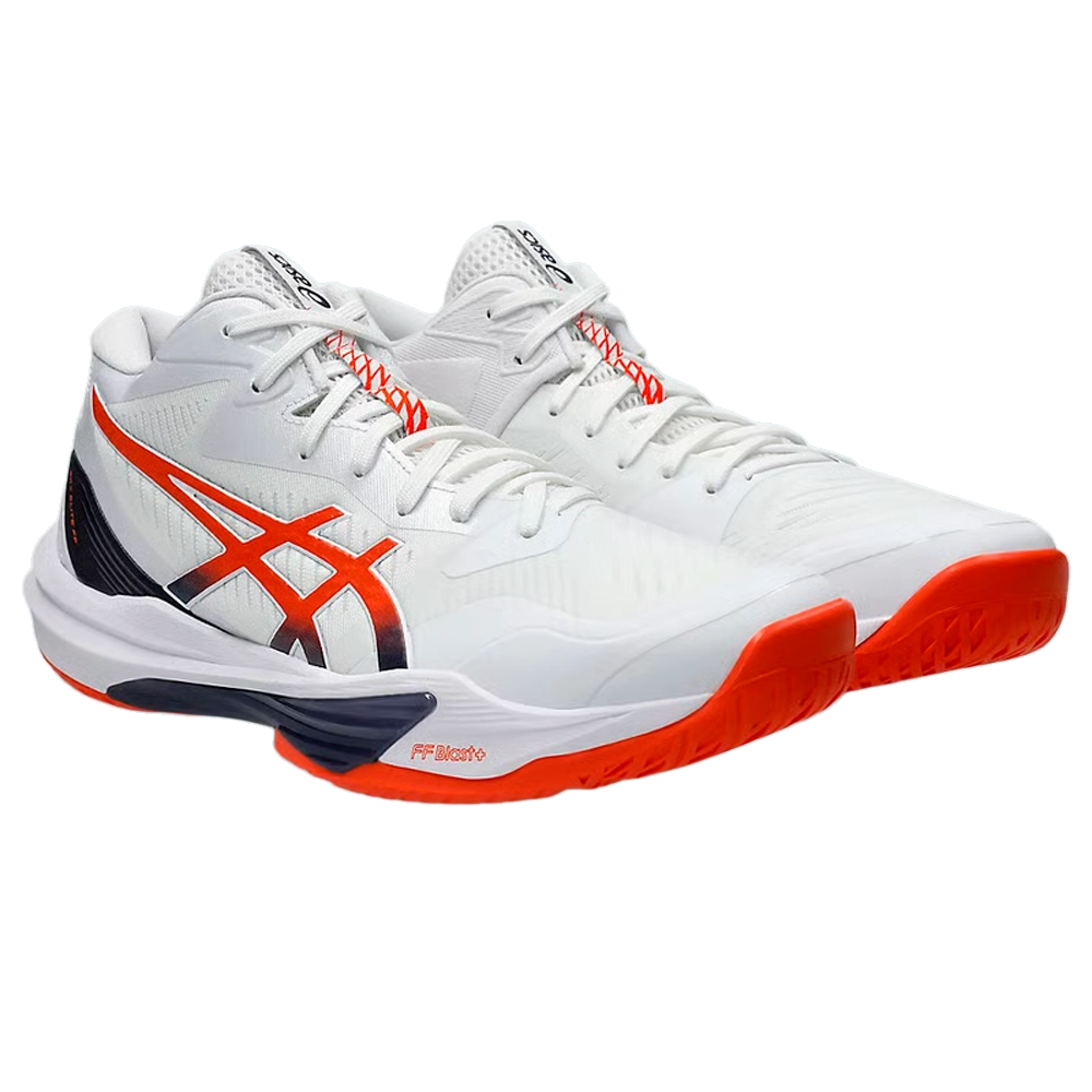 Tenis Asics Sky Elite Ff Mt 3 - masculino - branco e laranja