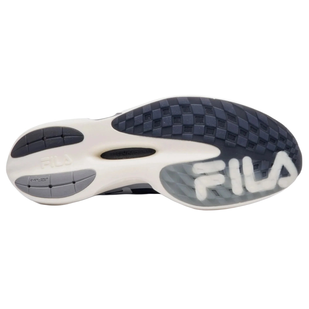 Tenis de corrida Fila KR7 Pro Speed Tech preto branco | Kenpo Sports