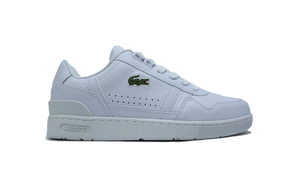 Tenis Lacoste T-Clip feminino branco Kenpo Sports