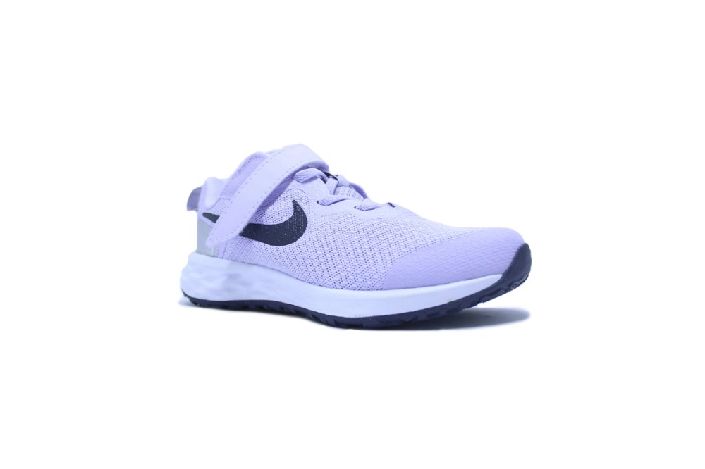 Tenis Nike Revolution Ps infantil feminino rosa e branco