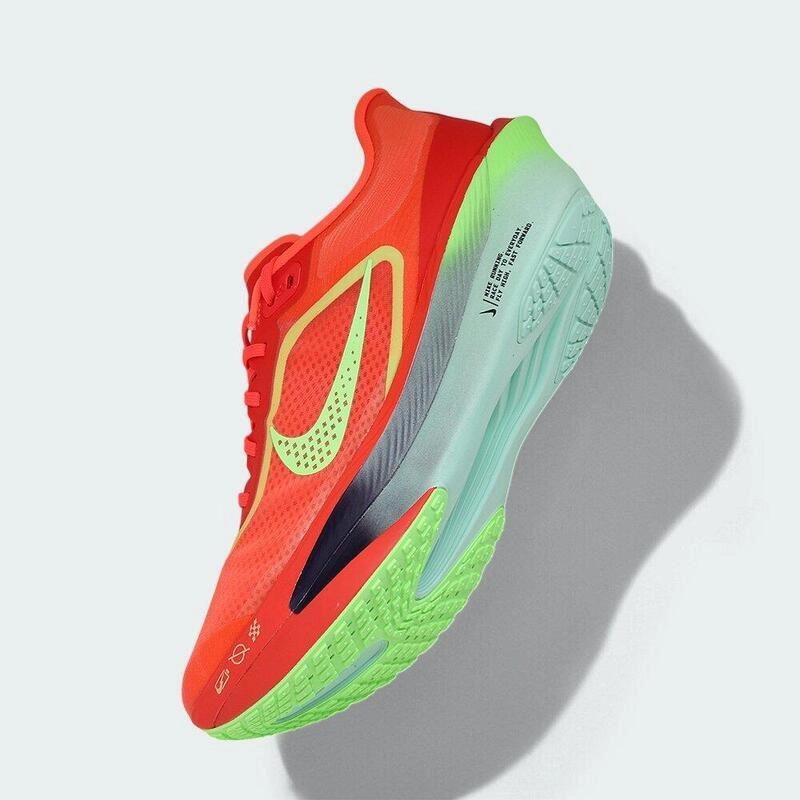 tênis nike zoom fly 6 masculino laranja verde | Kenpo Sports